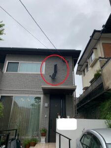 長崎県のテレビアンテナ工事例